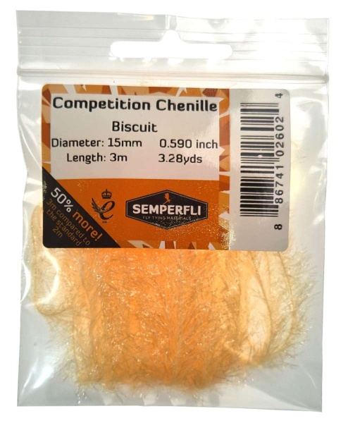 15mm Competition Chenille Biscuit